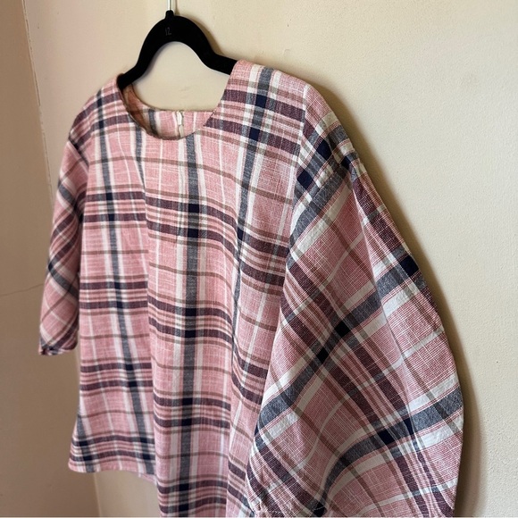 ASOS Check Puff Sleeve Top | US Size 10 - Picture 3 of 8